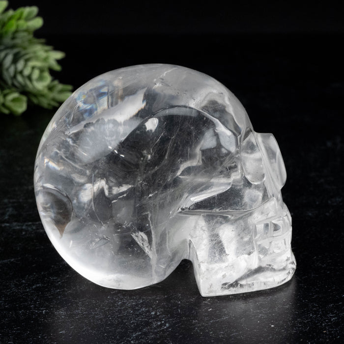 Lemurian Quartz Crystal Skull 328 g 70x60mm