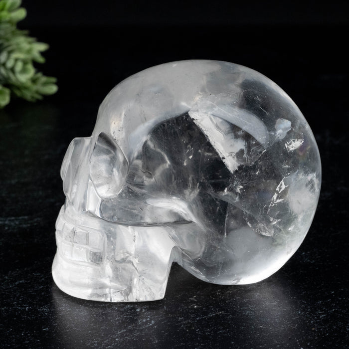 Lemurian Quartz Crystal Skull 328 g 70x60mm