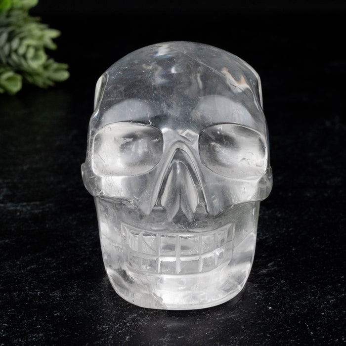 Lemurian Quartz Crystal Skull 328 g 70x60mm