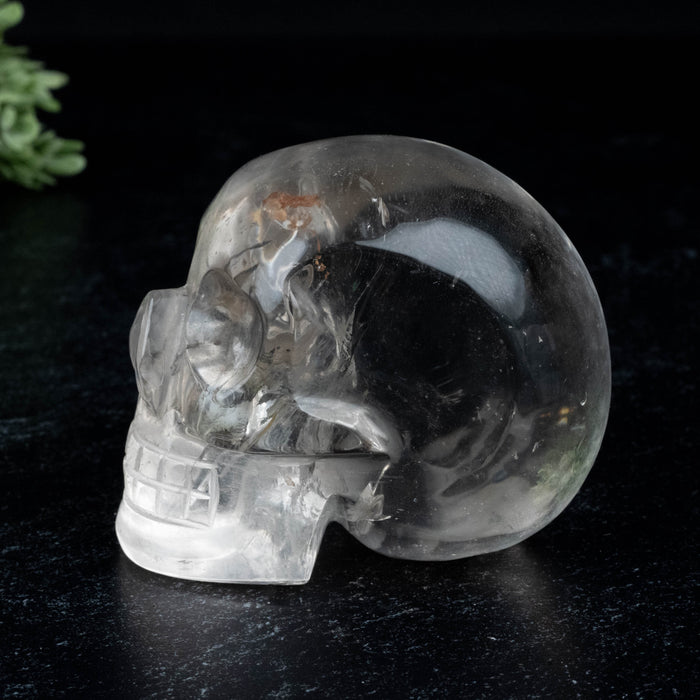 Lemurian Quartz Crystal Skull 257 g 64x53mm