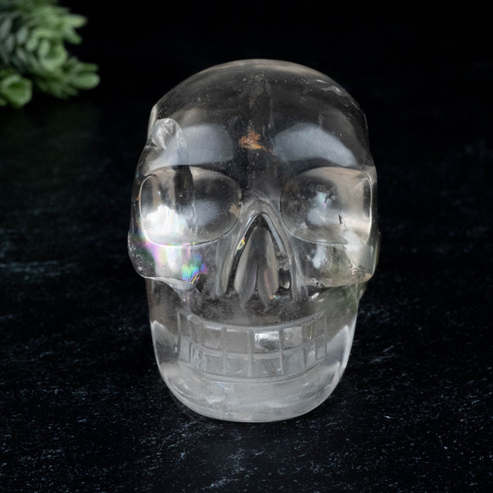 Lemurian Quartz Crystal Skull 257 g 64x53mm