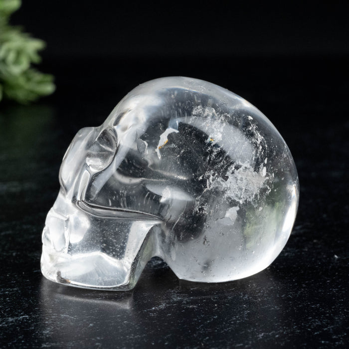 Lemurian Quartz Crystal Skull 94 g 98x37mm