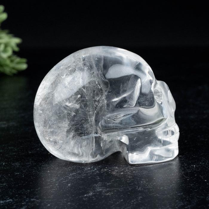 Lemurian Quartz Crystal Skull 111 g 51x40mm