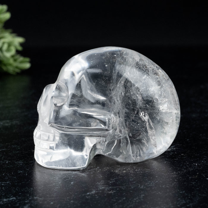Lemurian Quartz Crystal Skull 111 g 51x40mm