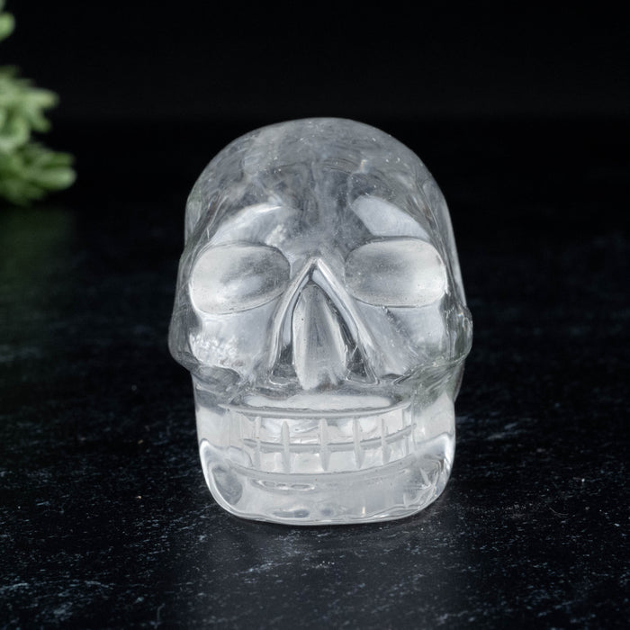 Lemurian Quartz Crystal Skull 111 g 51x40mm