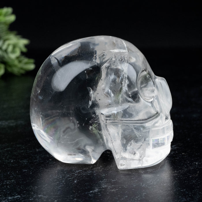 Lemurian Quartz Crystal Skull 140 g 51x45mm