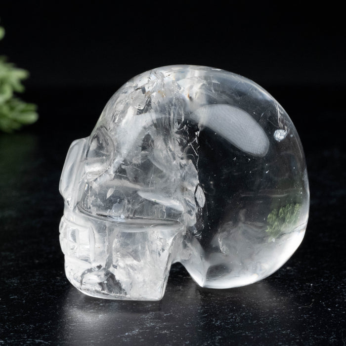 Lemurian Quartz Crystal Skull 140 g 51x45mm