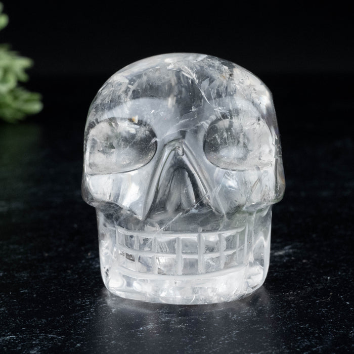 Lemurian Quartz Crystal Skull 140 g 51x45mm