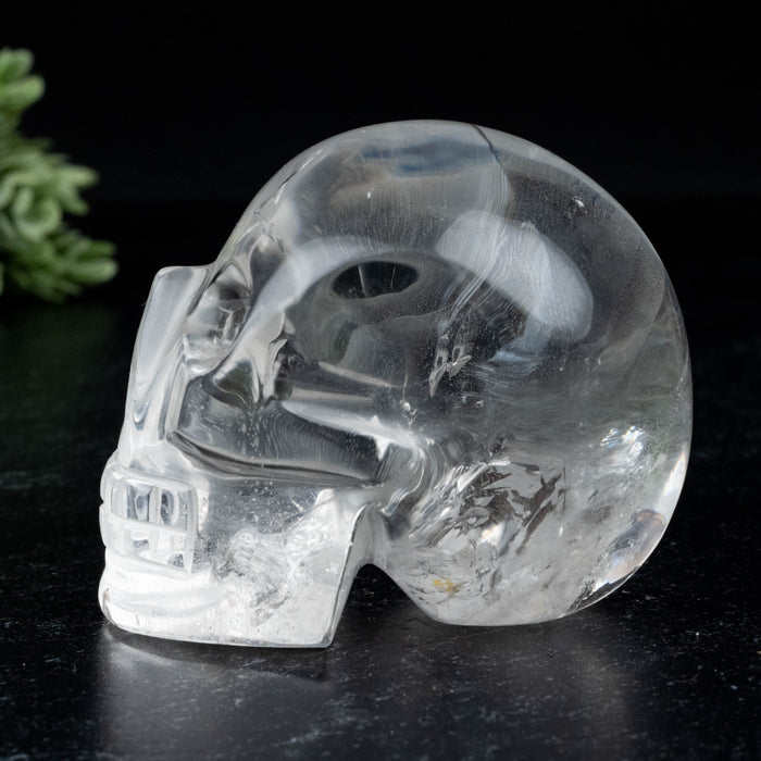 Lemurian Quartz Crystal Skull 174 g 58x47mm