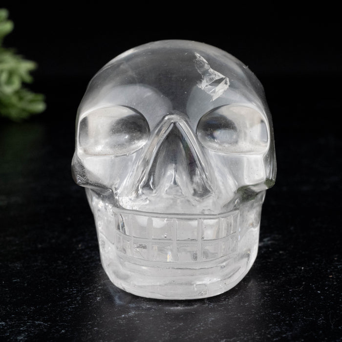 Lemurian Quartz Crystal Skull 174 g 58x47mm