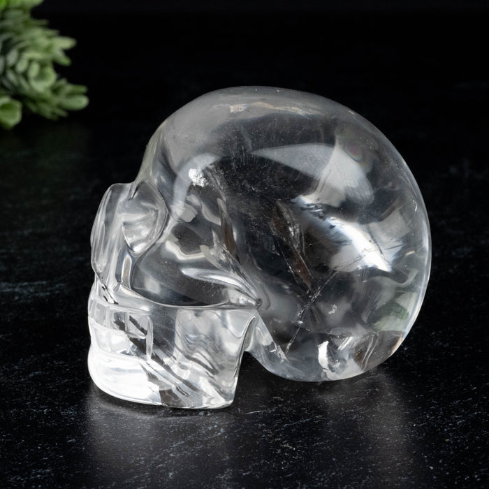 Lemurian Quartz Crystal Skull 242 g 65x55mm