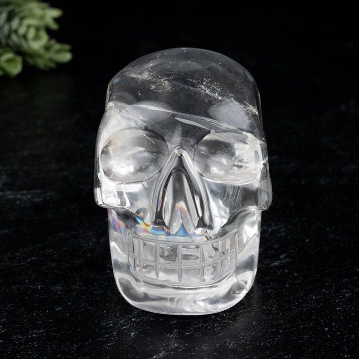 Lemurian Quartz Crystal Skull 242 g 65x55mm