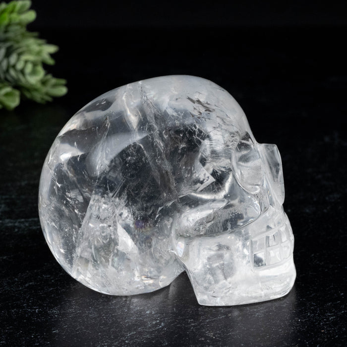 Lemurian Quartz Crystal Skull 279 g 67x55mm