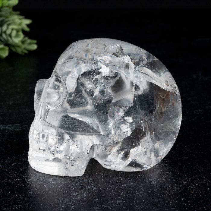 Lemurian Quartz Crystal Skull 279 g 67x55mm