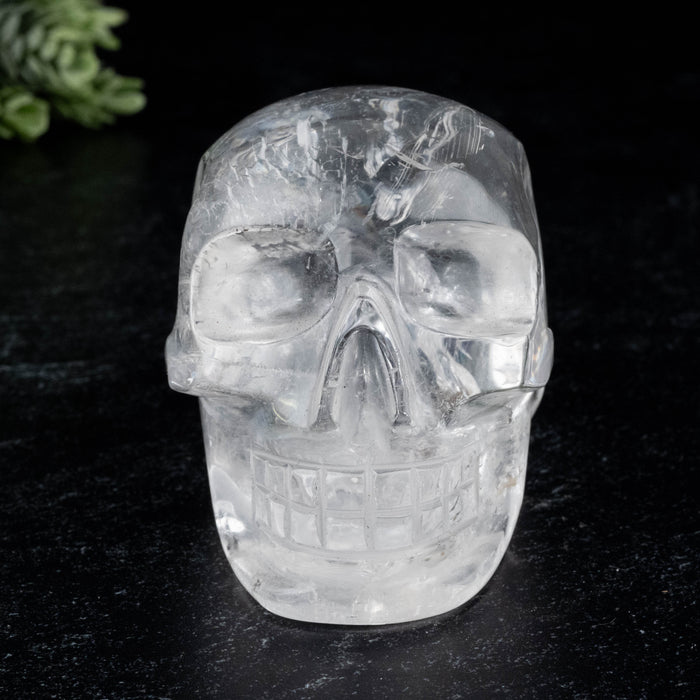 Lemurian Quartz Crystal Skull 279 g 67x55mm