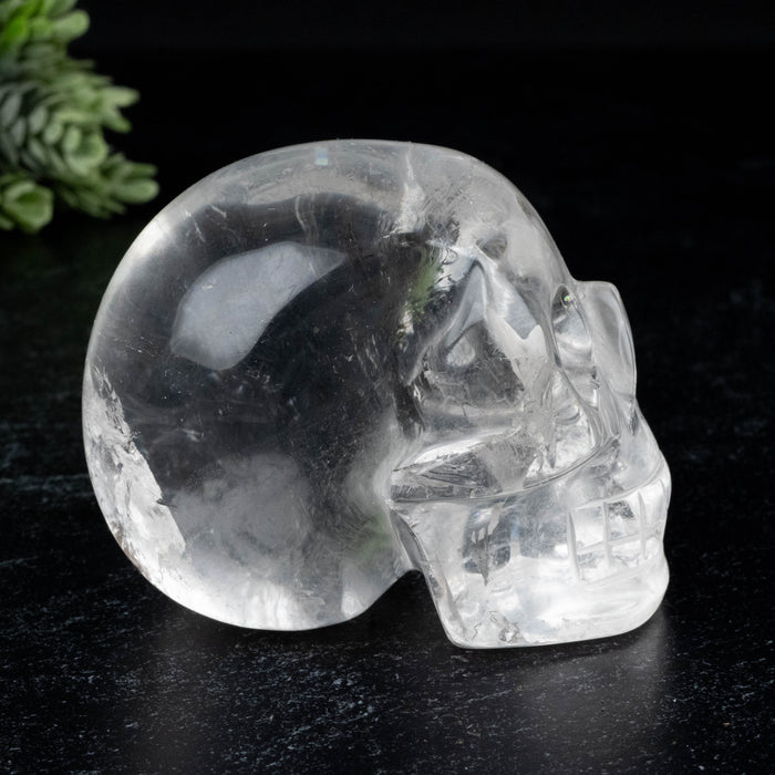 Lemurian Quartz Crystal Skull 316 g 71x57mm