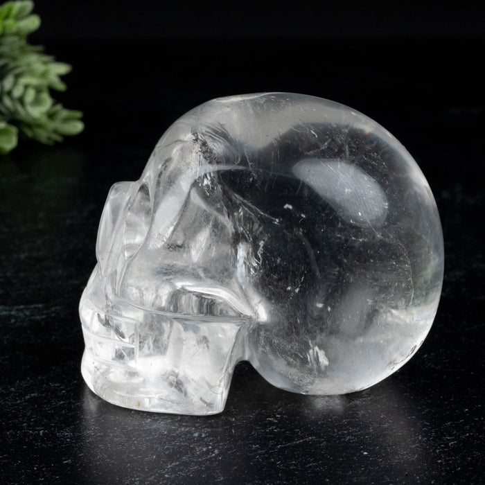 Lemurian Quartz Crystal Skull 316 g 71x57mm
