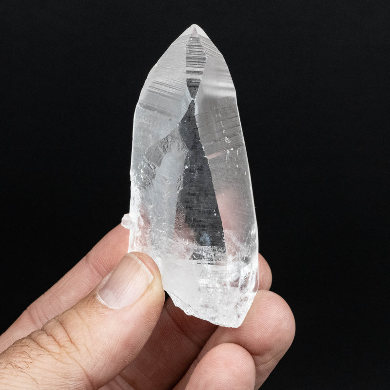 Lemurian Seed Quartz Crystal 82.10 g 76x34mm