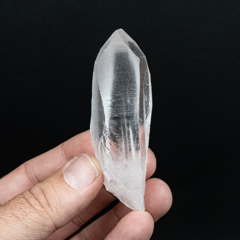 Lemurian Seed Quartz Crystal 71.93 g 84x27mm