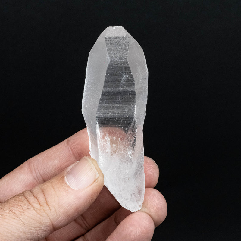 Lemurian Seed Quartz Crystal 71.93 g 84x27mm