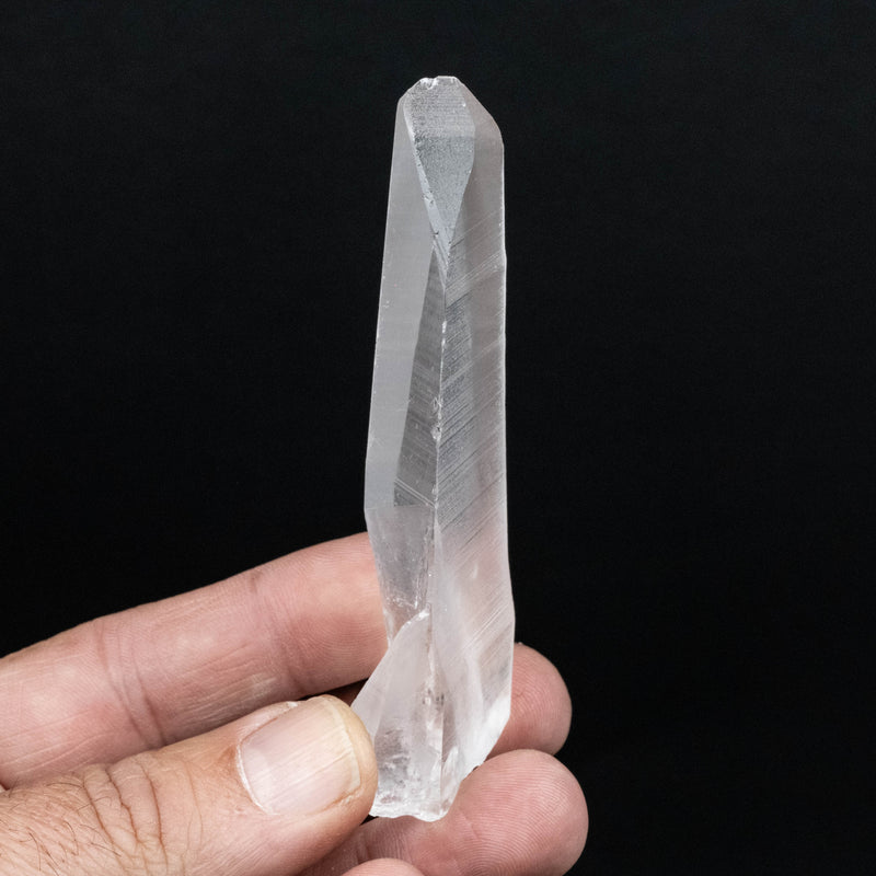 Lemurian Seed Quartz Crystal 53.19 g 92x32mm DT