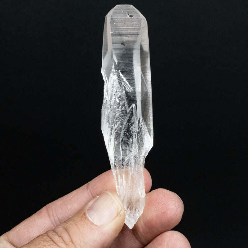 Lemurian Seed Quartz Crystal 48.26 g 96x21mm