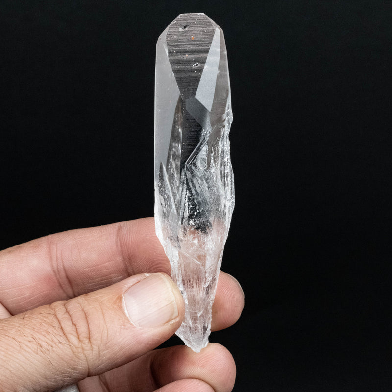 Lemurian Seed Quartz Crystal 48.26 g 96x21mm