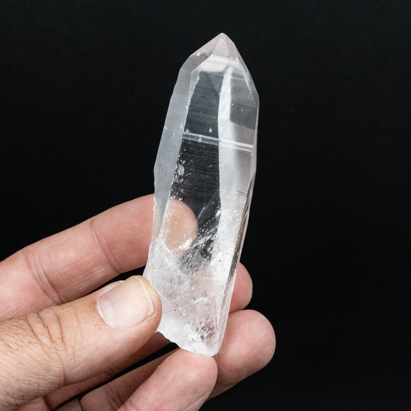Lemurian Seed Quartz Crystal 77.19 g 89x29mm