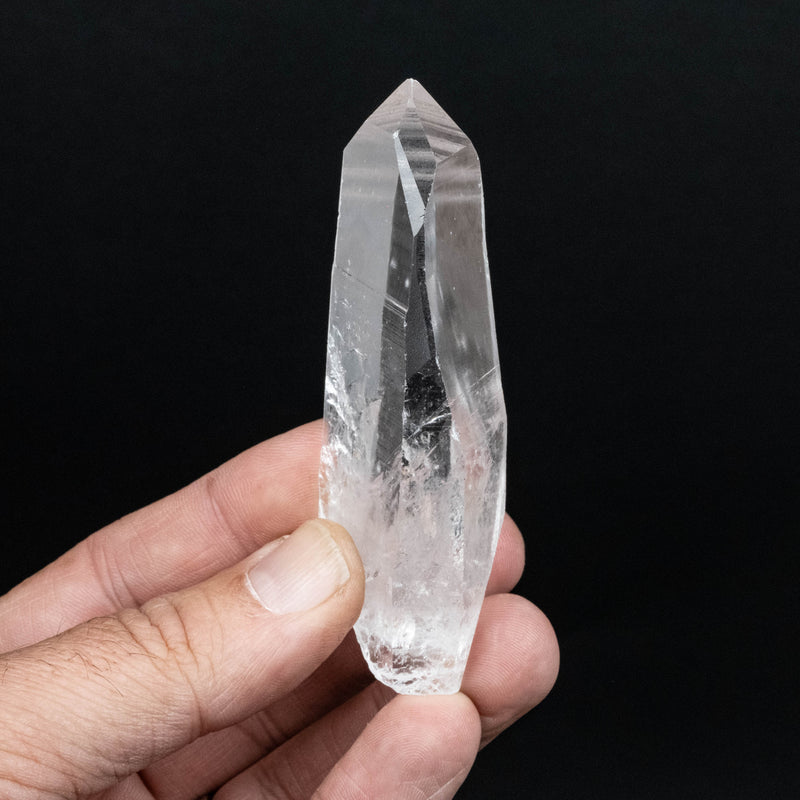 Lemurian Seed Quartz Crystal 77.19 g 89x29mm
