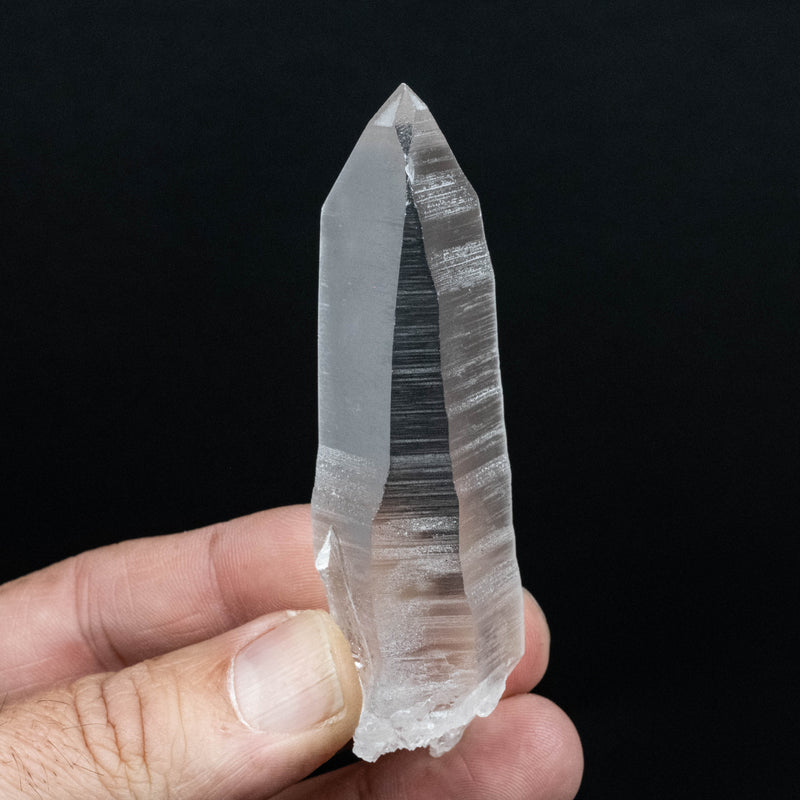 Lemurian Seed Quartz Crystal 56.60 g 88x26mm