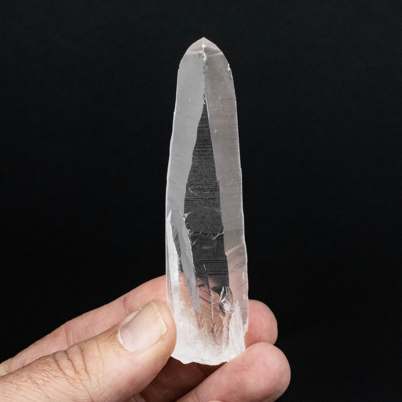 Lemurian Seed Quartz Crystal 54.79 g 97x23mm