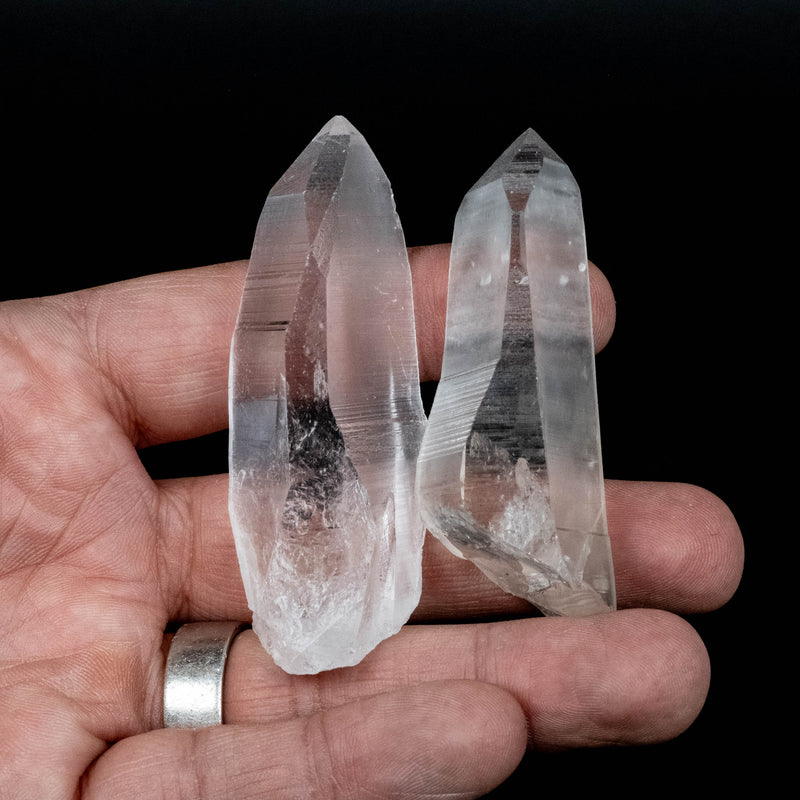 Lemurian Seed Quartz Crystal 98 g 67-73mm LOT
