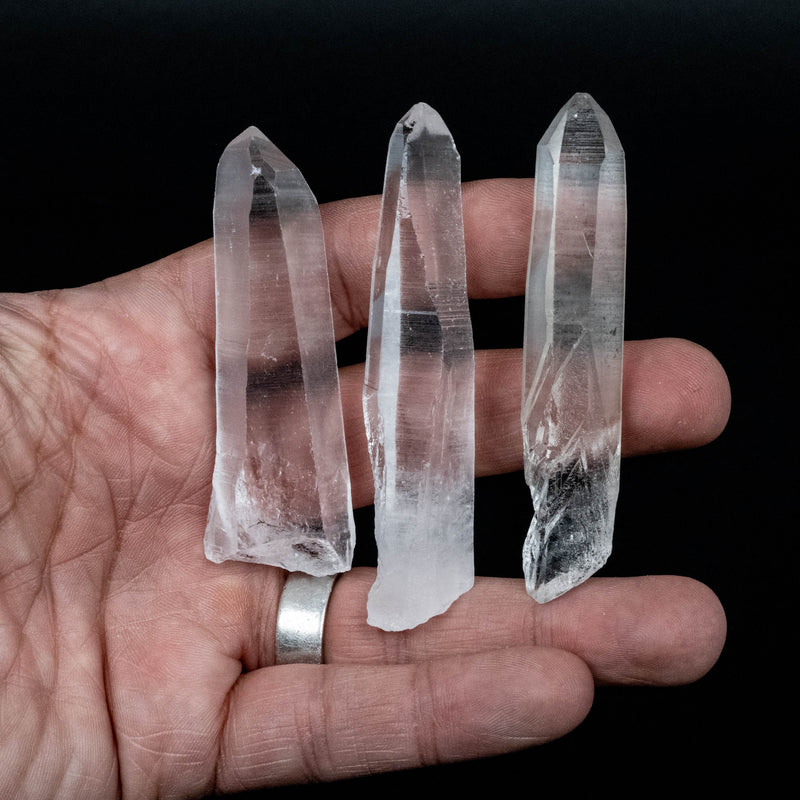 Lemurian Seed Quartz Crystal 94 g 73-83mm LOT