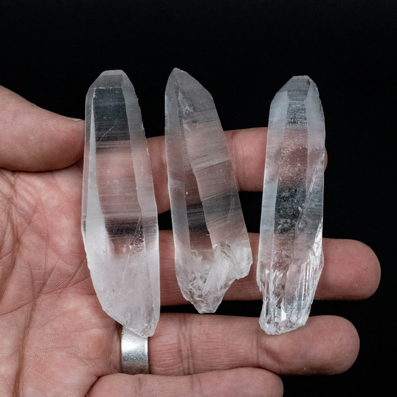 Lemurian Seed Quartz Crystal 92 g 71-79mm LOT