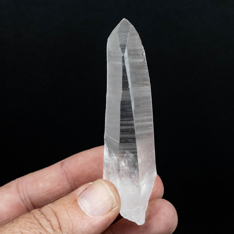 Lemurian Seed Quartz Crystal 44 g 84x24mm
