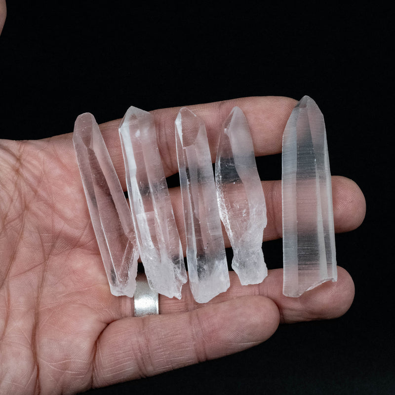 Lemurian Seed Quartz Crystal 65.97 g 56-62mm LOT