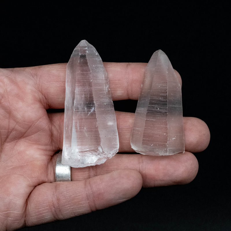 Lemurian Seed Quartz Crystal 63.60 g 52-61mm LOT