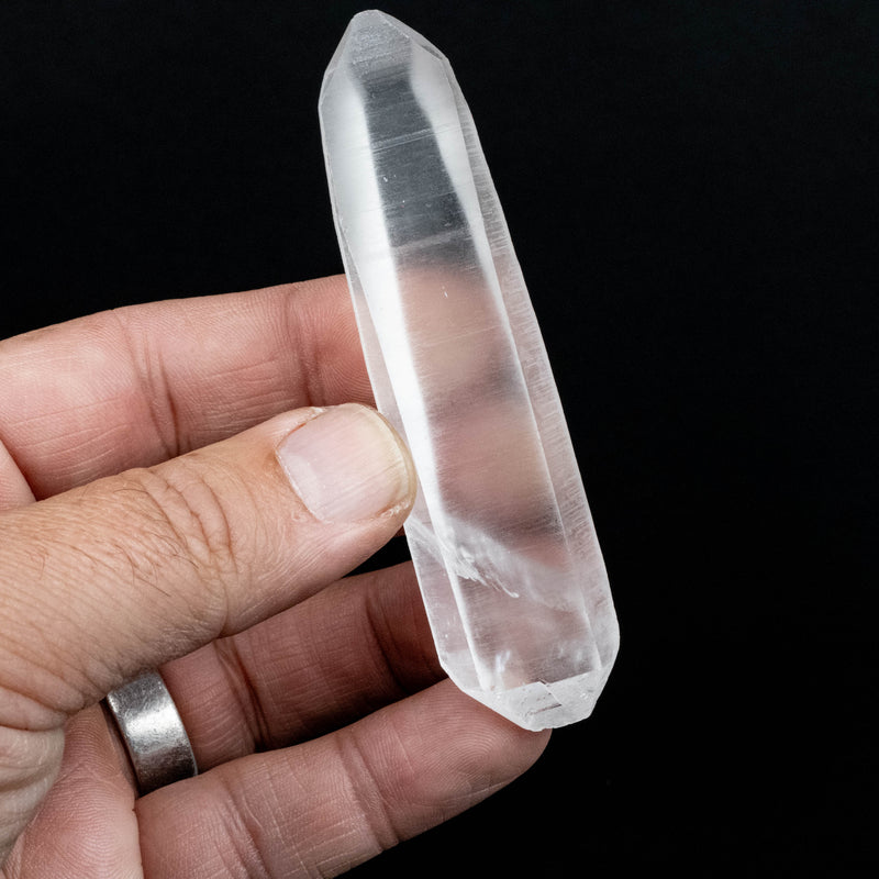 Lemurian Seed Quartz Crystal 51.22 g 92x23mm DT