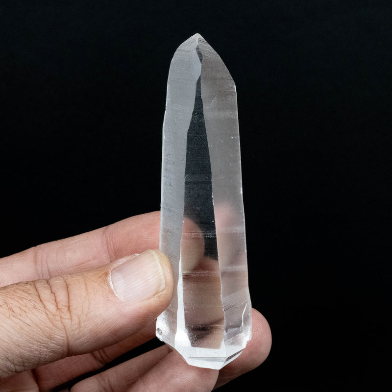 Lemurian Seed Quartz Crystal 63.14 g 87x26mm DT
