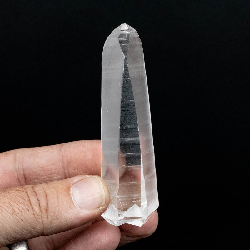 Lemurian Seed Quartz Crystal 63.14 g 87x26mm DT