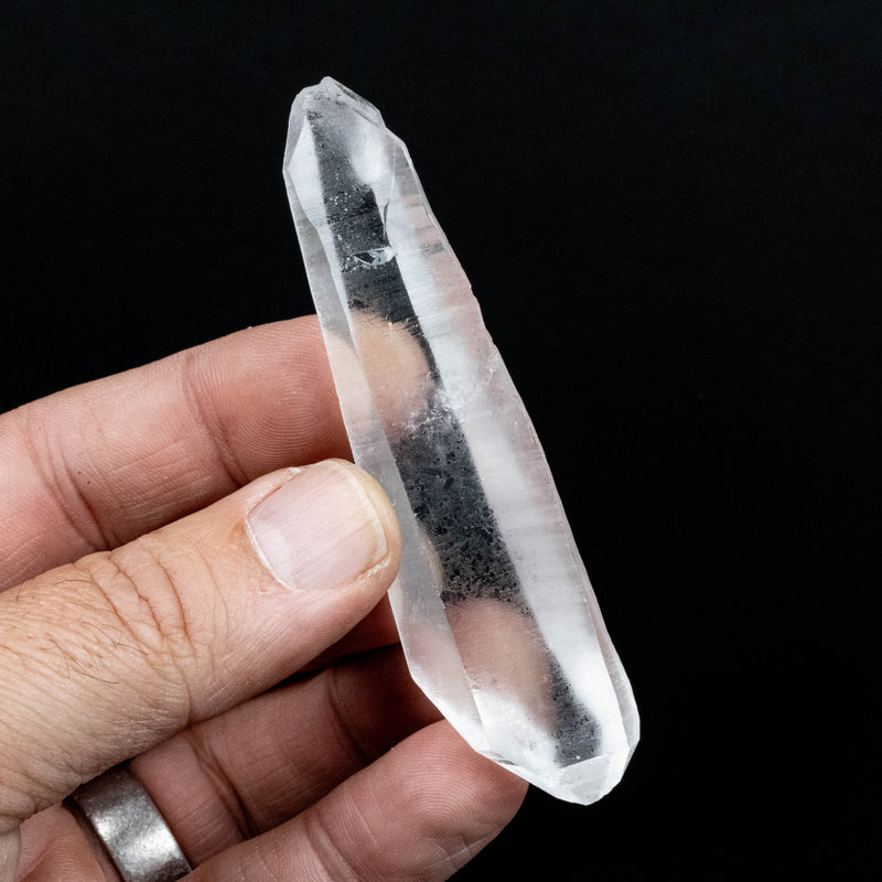 Lemurian Seed Quartz Crystal 38.52 g 82x22mm DT