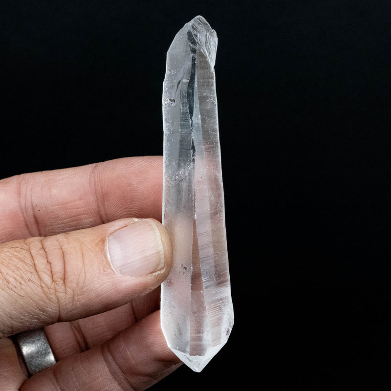 Lemurian Seed Quartz Crystal 38.52 g 82x22mm DT