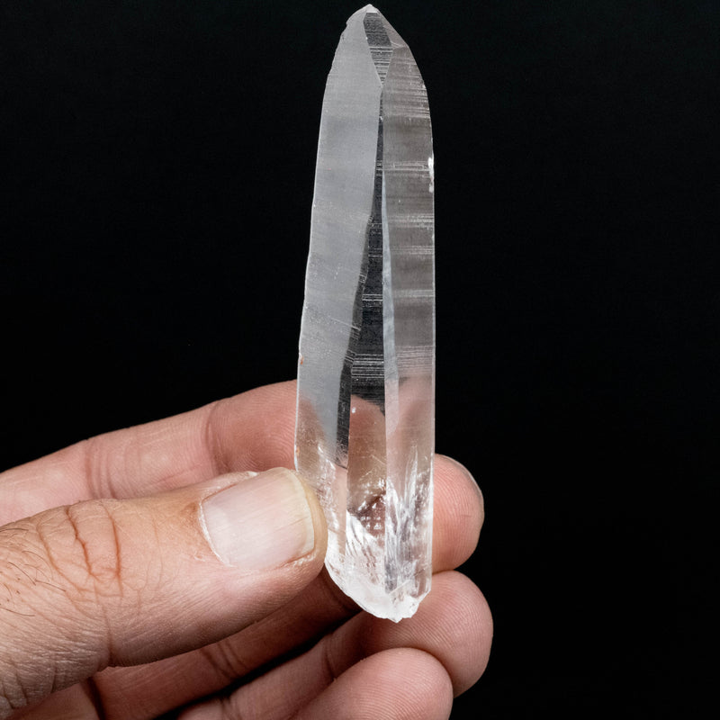 Lemurian Seed Quartz Crystal 36.06 g 81x22mm
