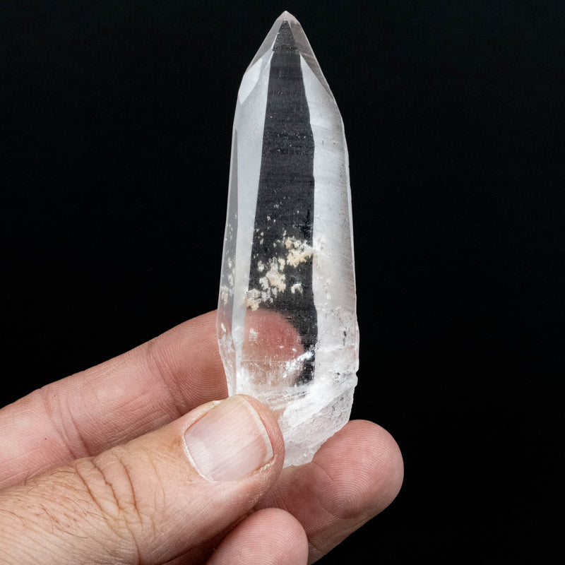 Lemurian Seed Quartz Crystal 39.82 g 88x25mm