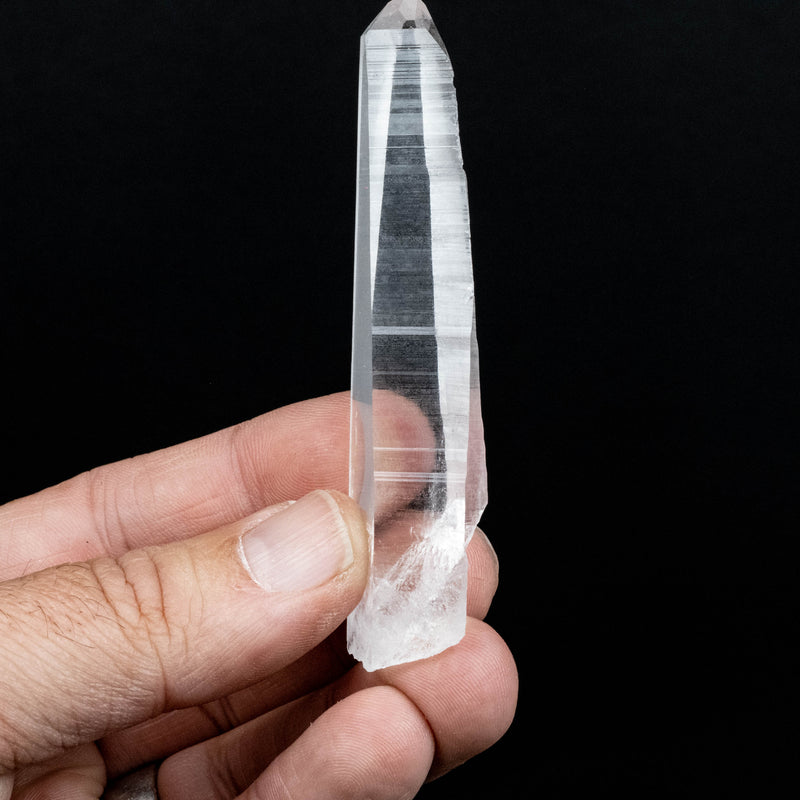 Lemurian Seed Quartz Crystal 34.43 g 88x22mm
