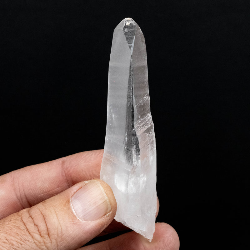 Lemurian Seed Quartz Crystal 44.47 g 91x25mm