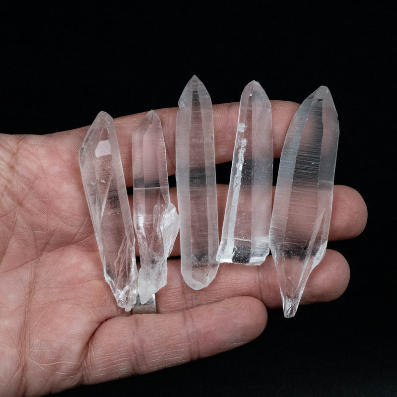 Lemurian Seed Quartz Crystal 72.98 g 62-73mm LOT