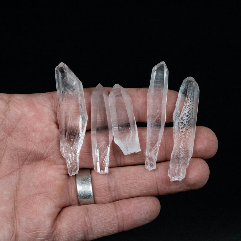 Lemurian Seed Quartz Crystal 41.20 g 38-59mm LOT