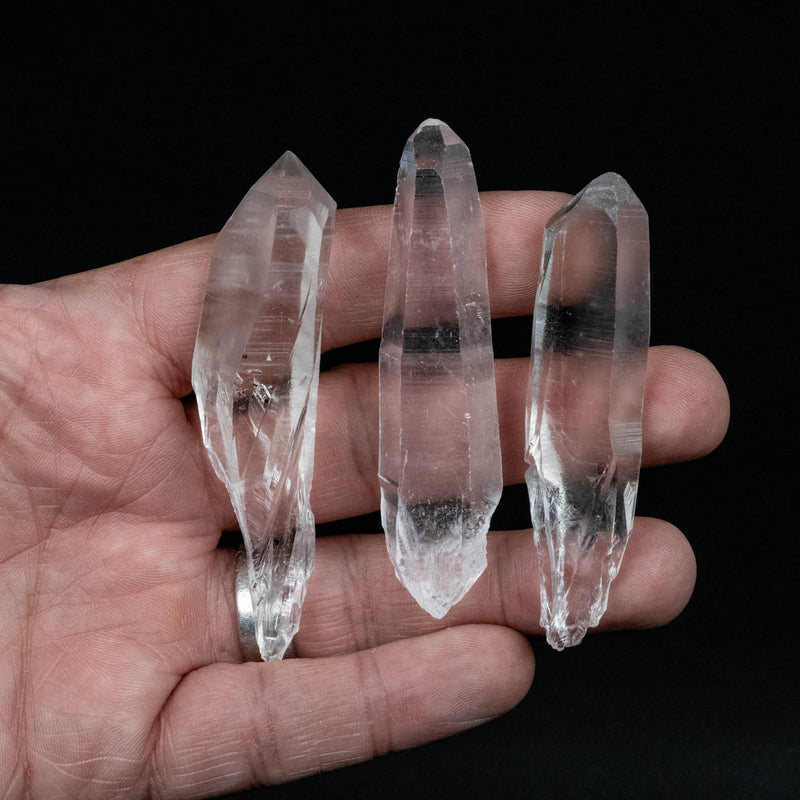 Lemurian Seed Quartz Crystal 66.43 g 71-81mm LOT