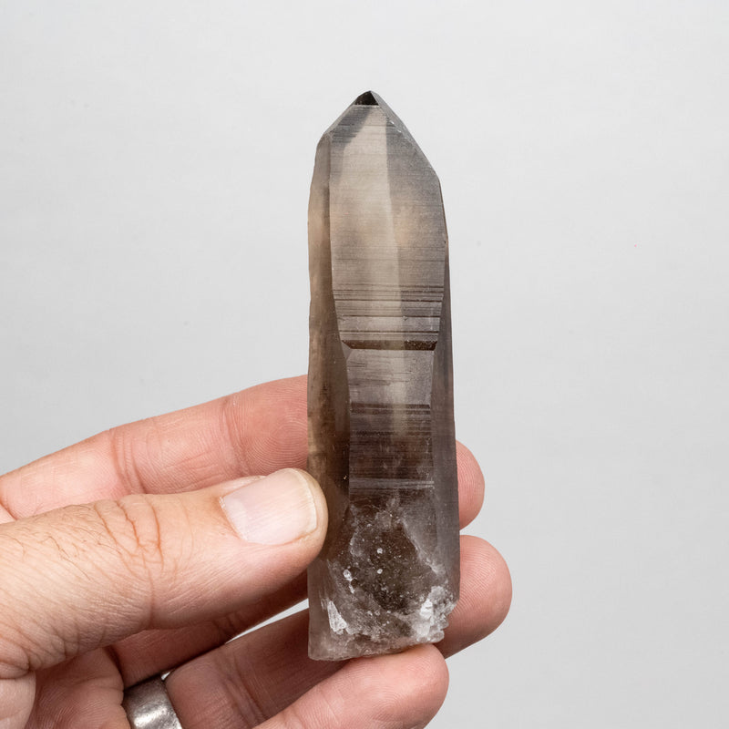 Smoky Lemurian Seed Quartz Crystal 64 g 93x24mm